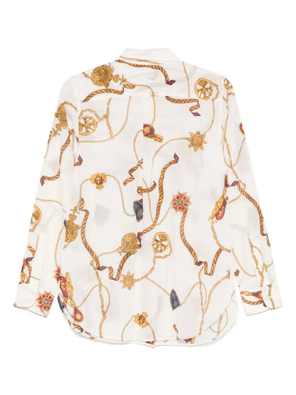 Nautical-Print Shirt