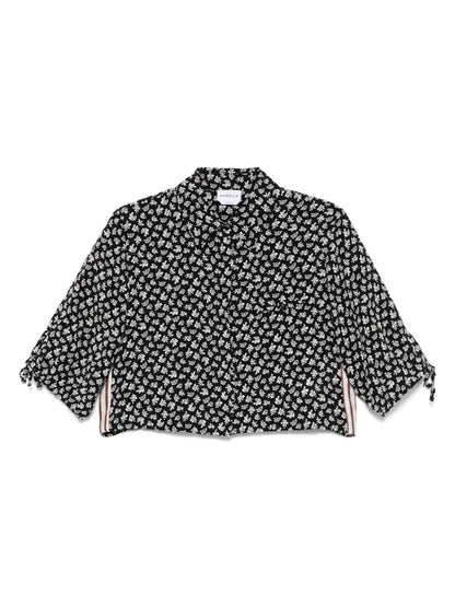 Leaf-Print Shirt