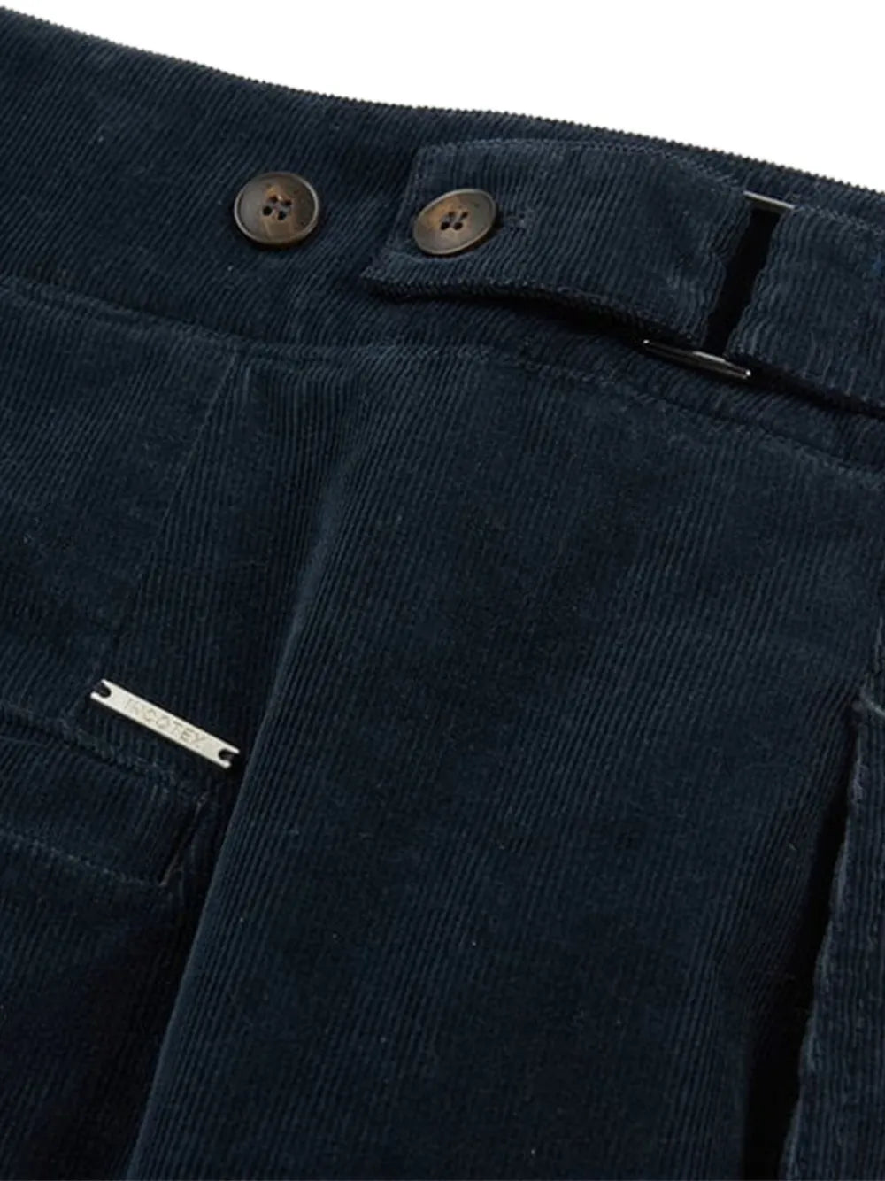 Cotton Straight Trousers