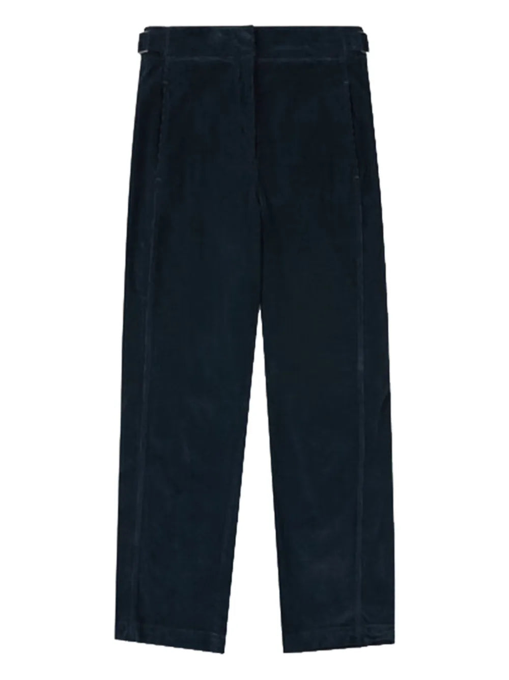 Cotton Straight Trousers