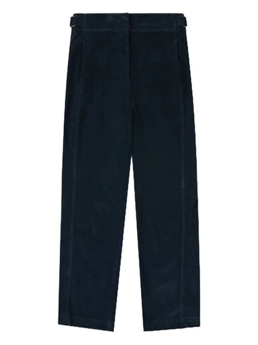 Cotton Straight Trousers