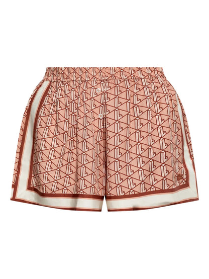 Monogram-Pattern Shorts