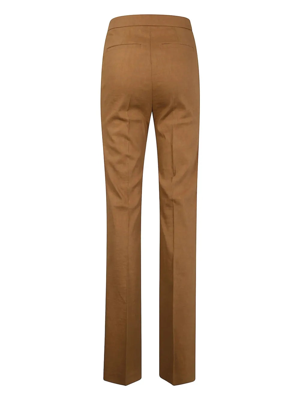 Flared High-Rise Trousers