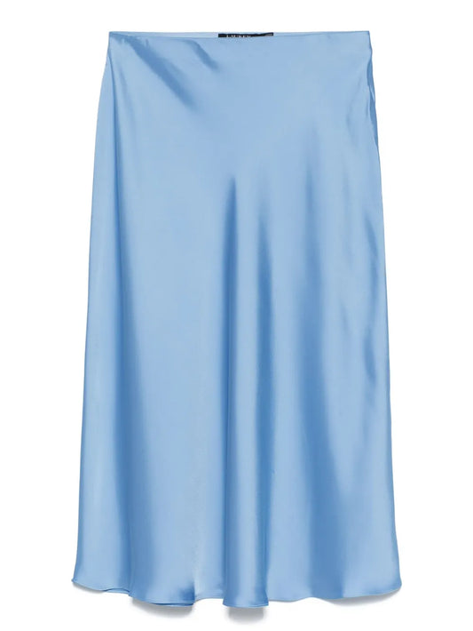 Satin Midi Skirt