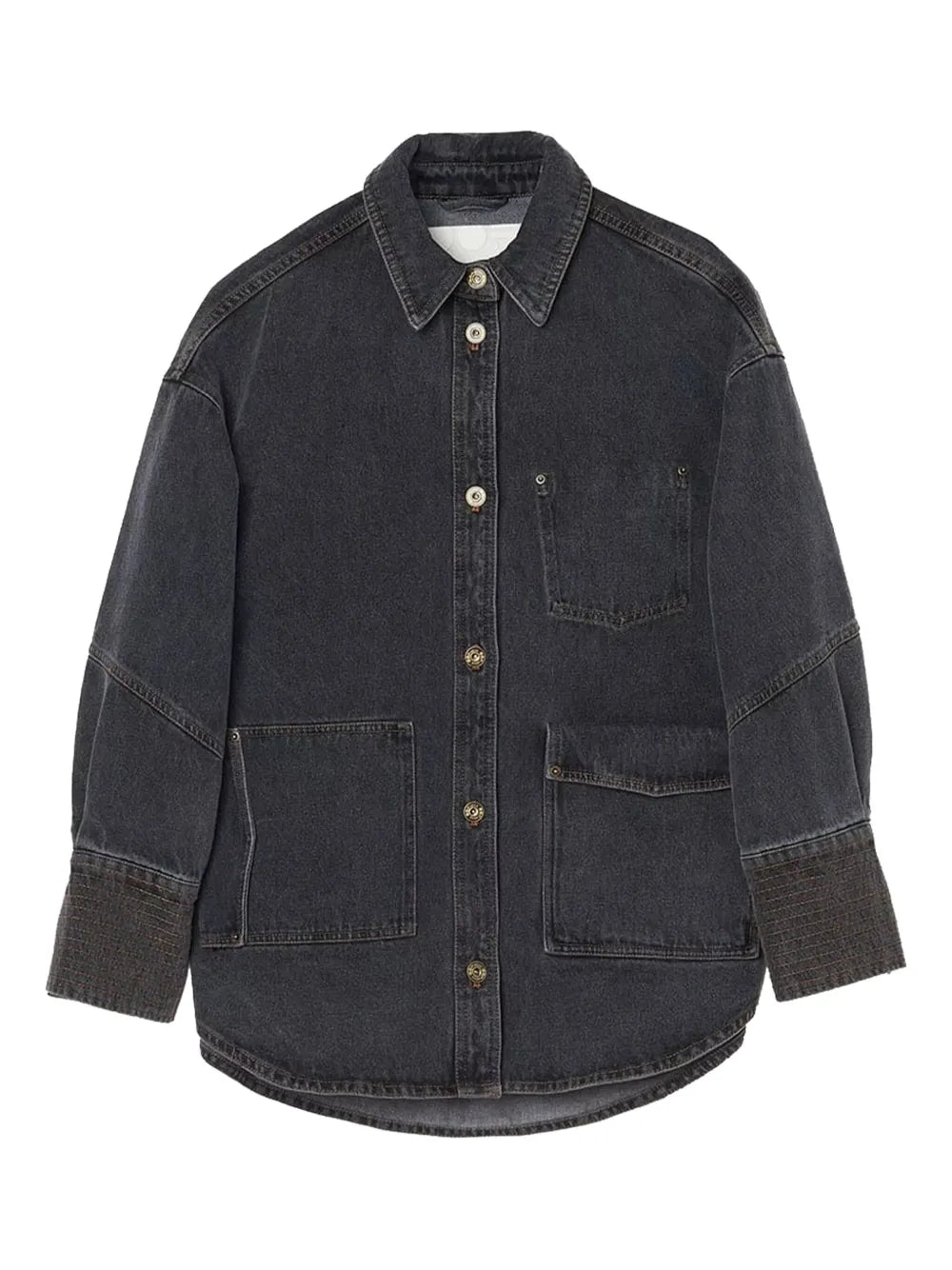 Logo-Patch Denim Jacket