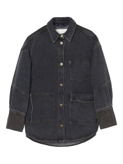Logo-Patch Denim Jacket