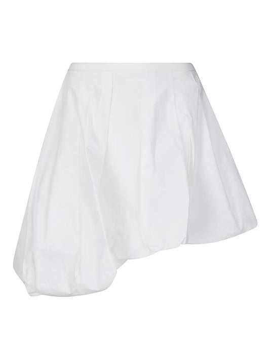 Poplin Asymmetric Skirt