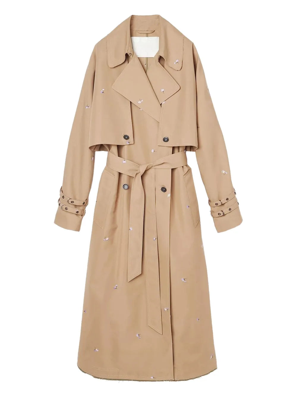 Cotton-Blend Trenchcoat