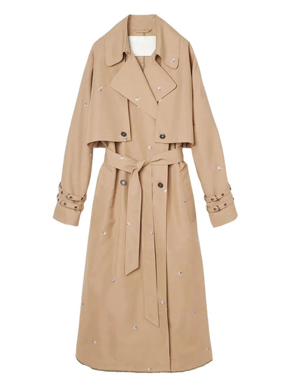 Cotton-Blend Trenchcoat
