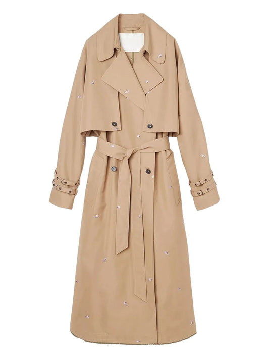 Cotton-Blend Trenchcoat