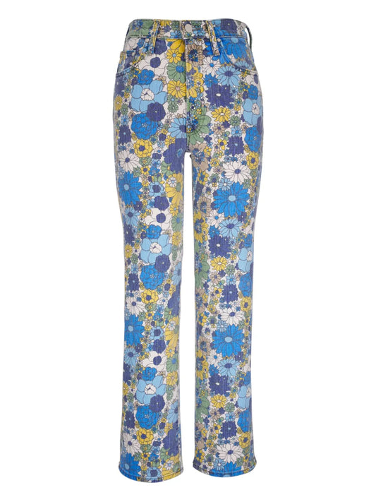 Rambler Floral-Print Jeans