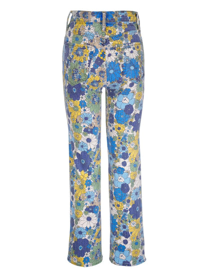Rambler Floral-Print Jeans