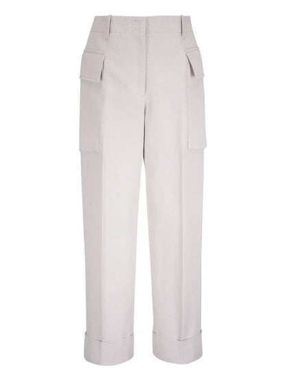 Straight-Leg Trousers