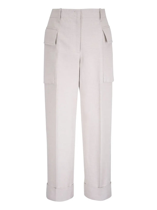 Straight-Leg Trousers