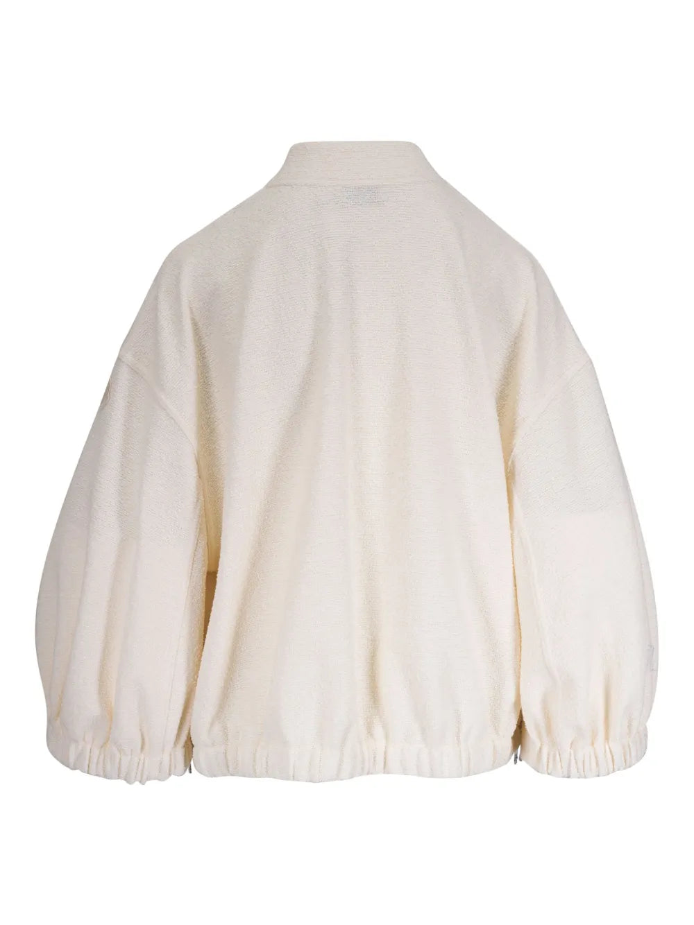 Bouclé Bomber Jacket