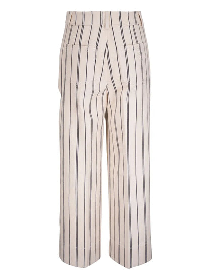 Pinstripe Trousers