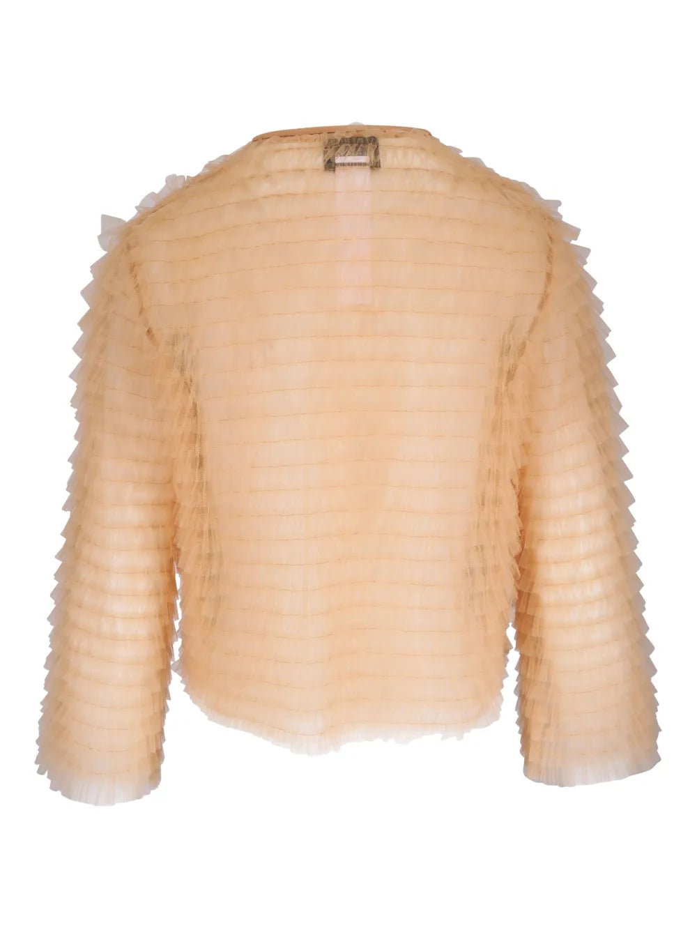 Ruched Tulle Jacket