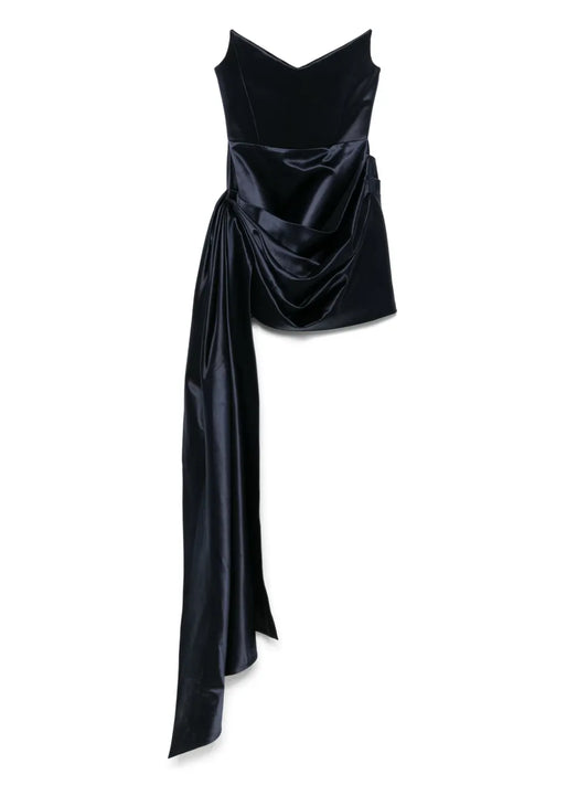 Asymmetric Corset Mini Dress