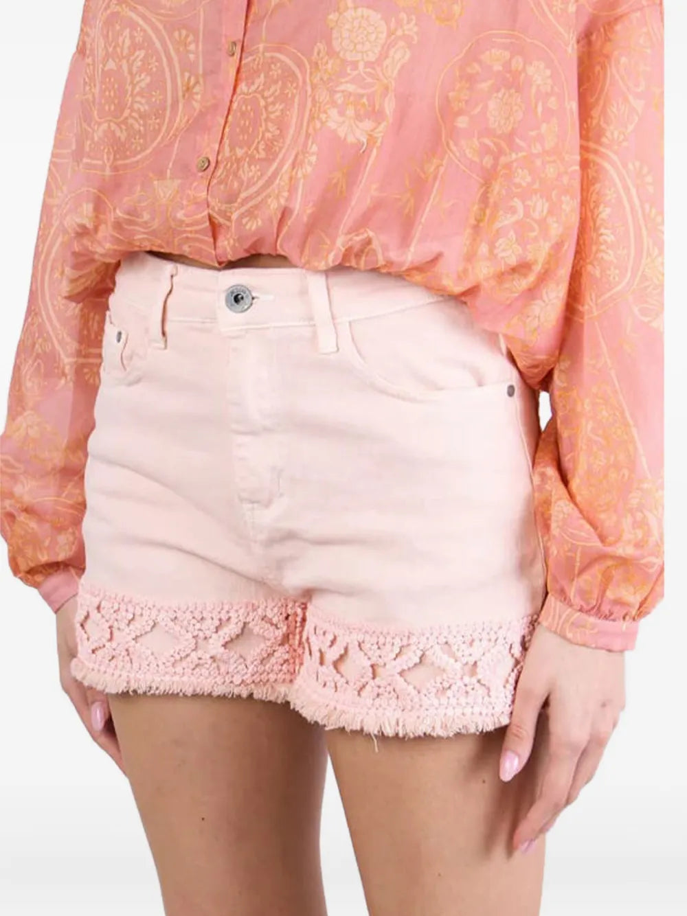 Embroidered Shorts