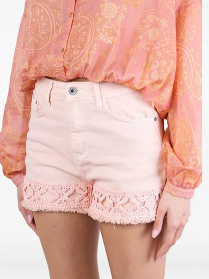 Embroidered Shorts