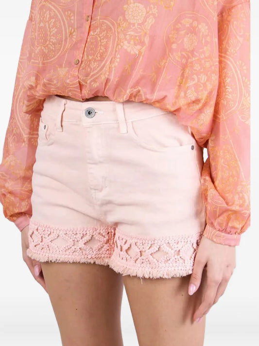 Embroidered Shorts