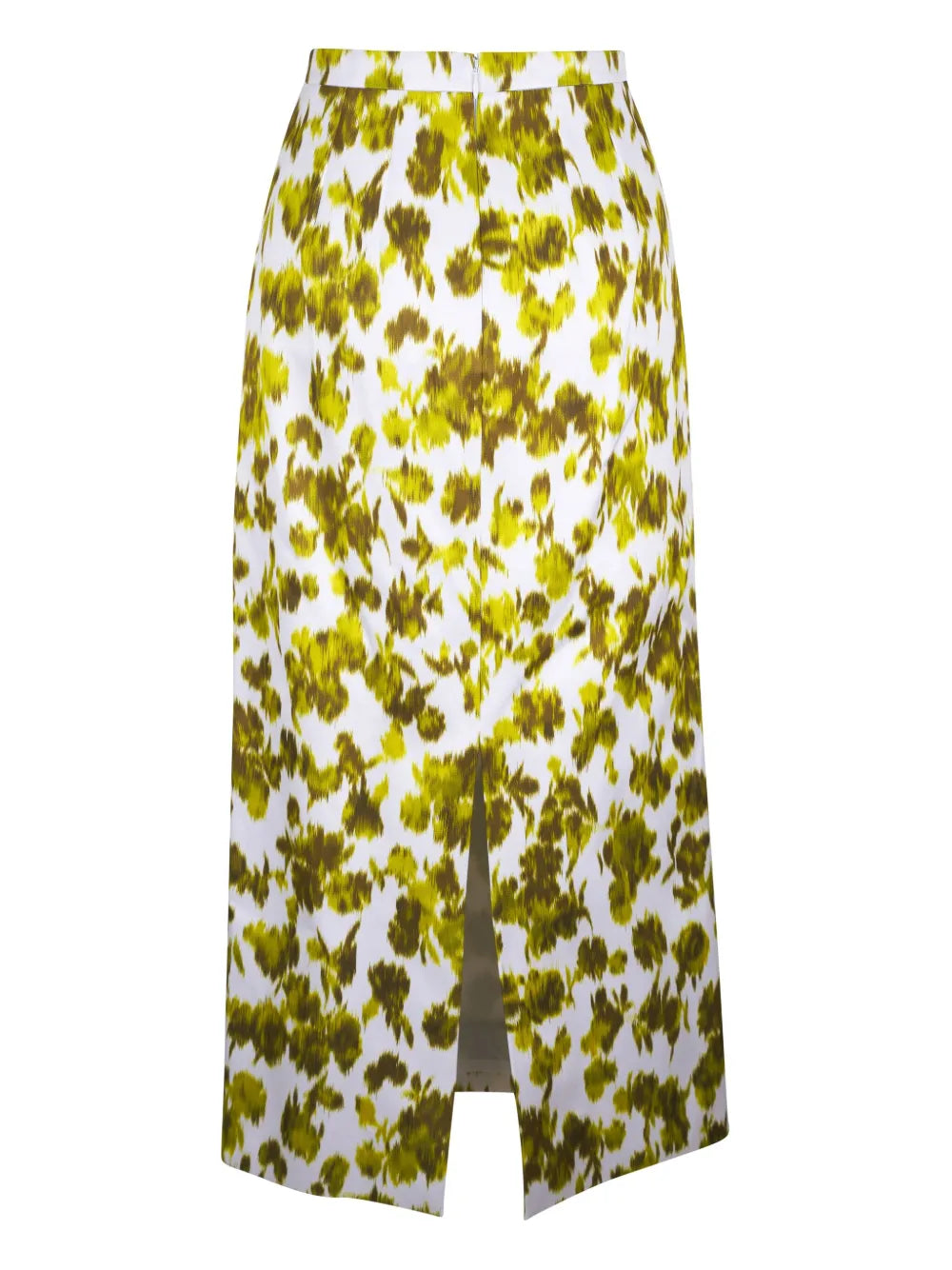 Floral-Print Skirt