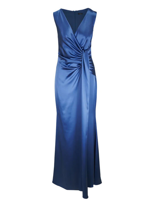Ruched-Waist Gown