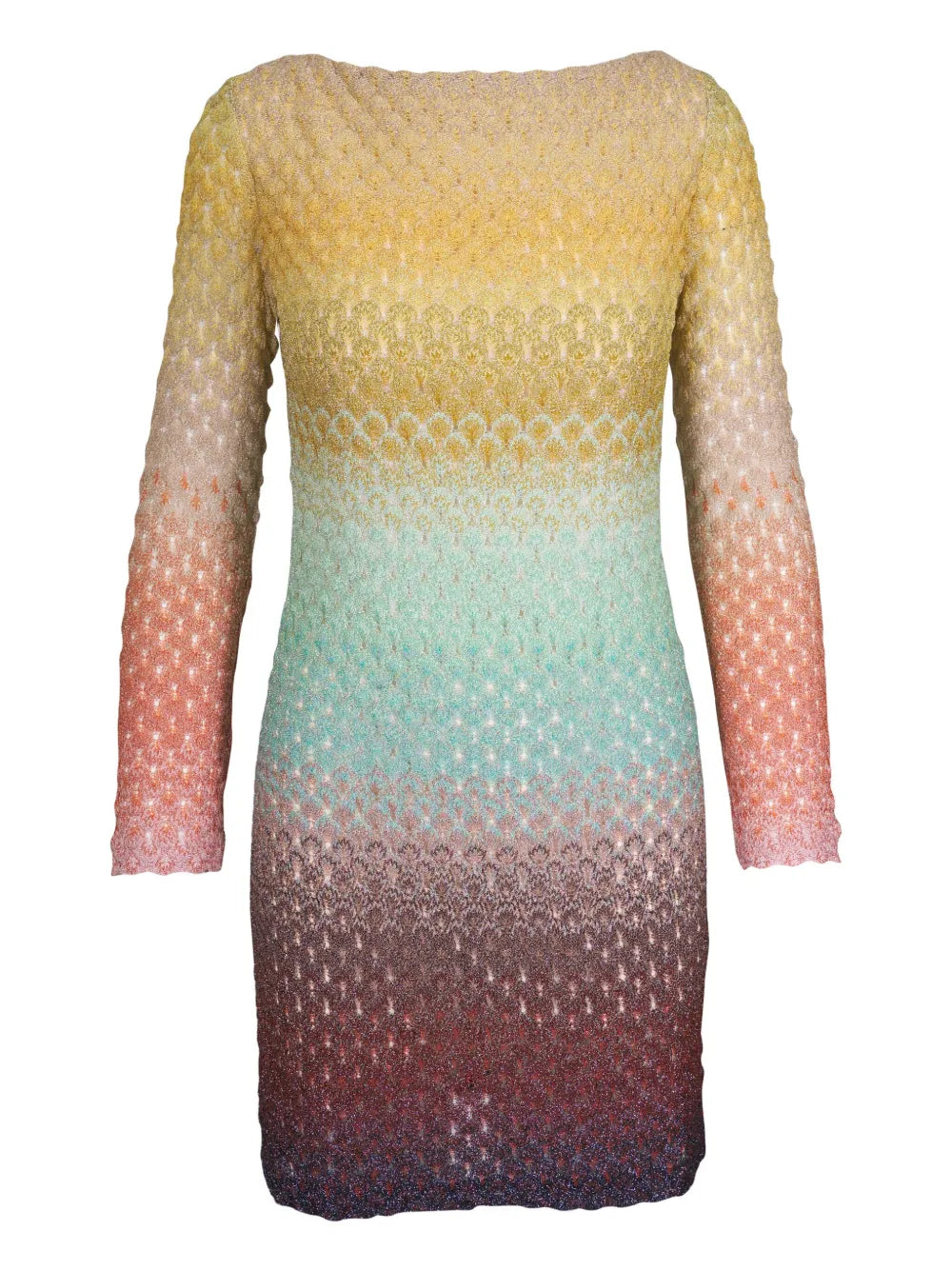 Faded-Effect Mini Dress