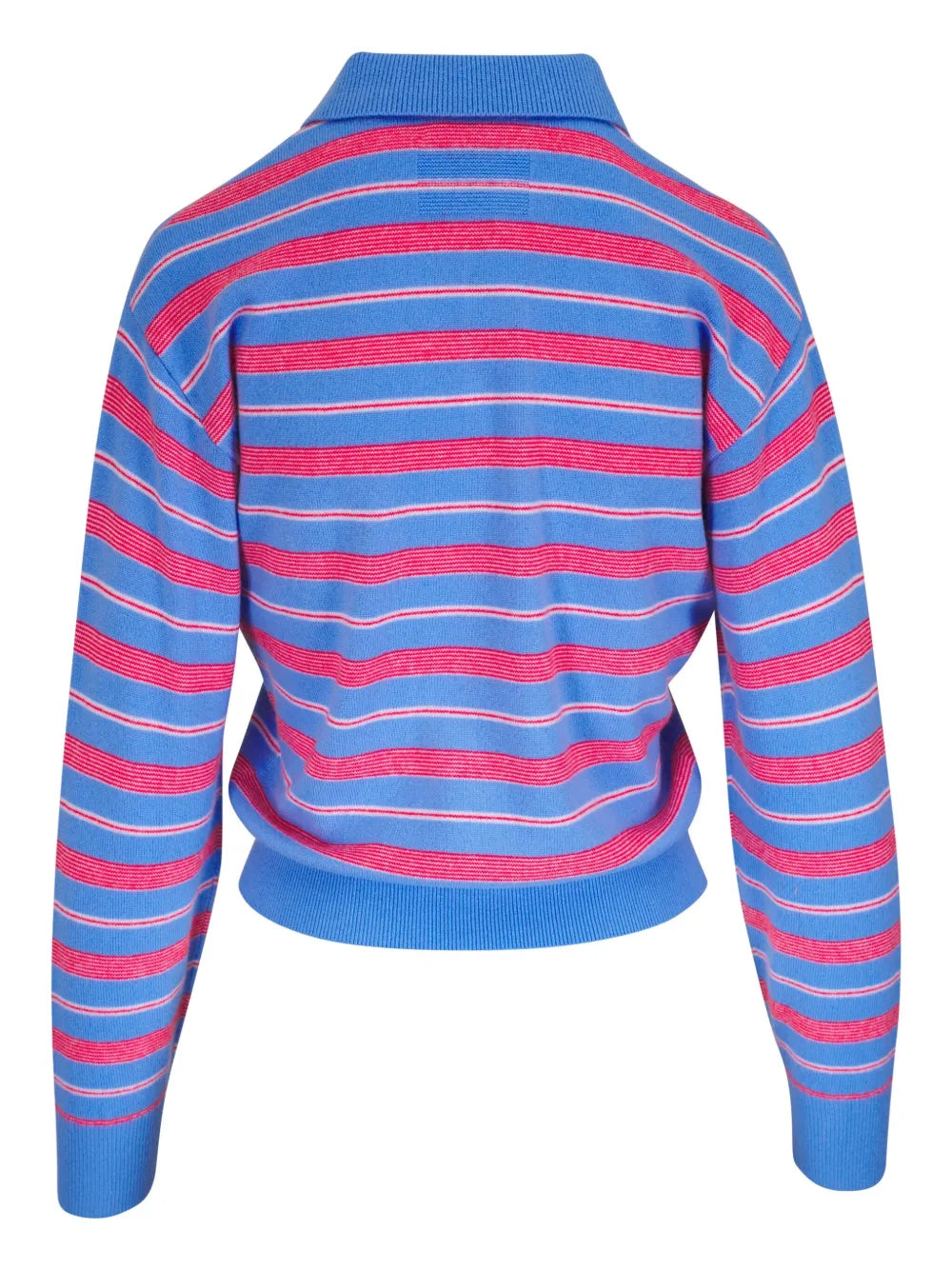 Striped Polo Sweater