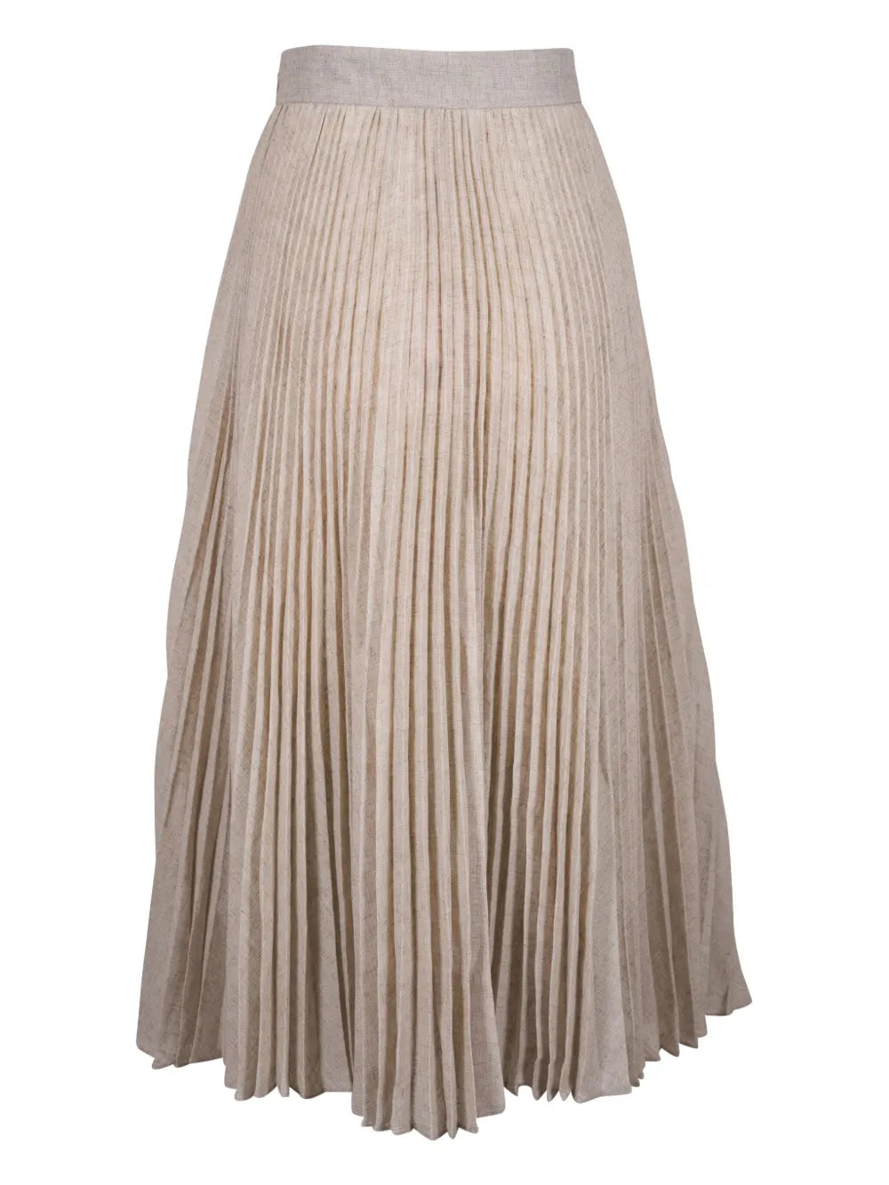 Pleated Midi Skirt