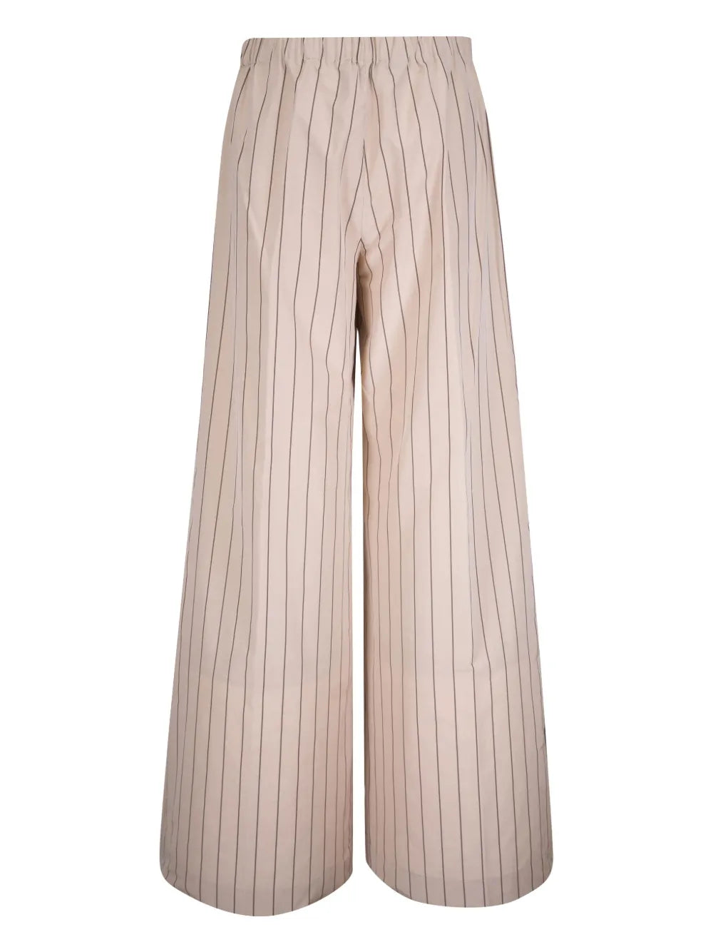 Striped Wide-Leg Trousers
