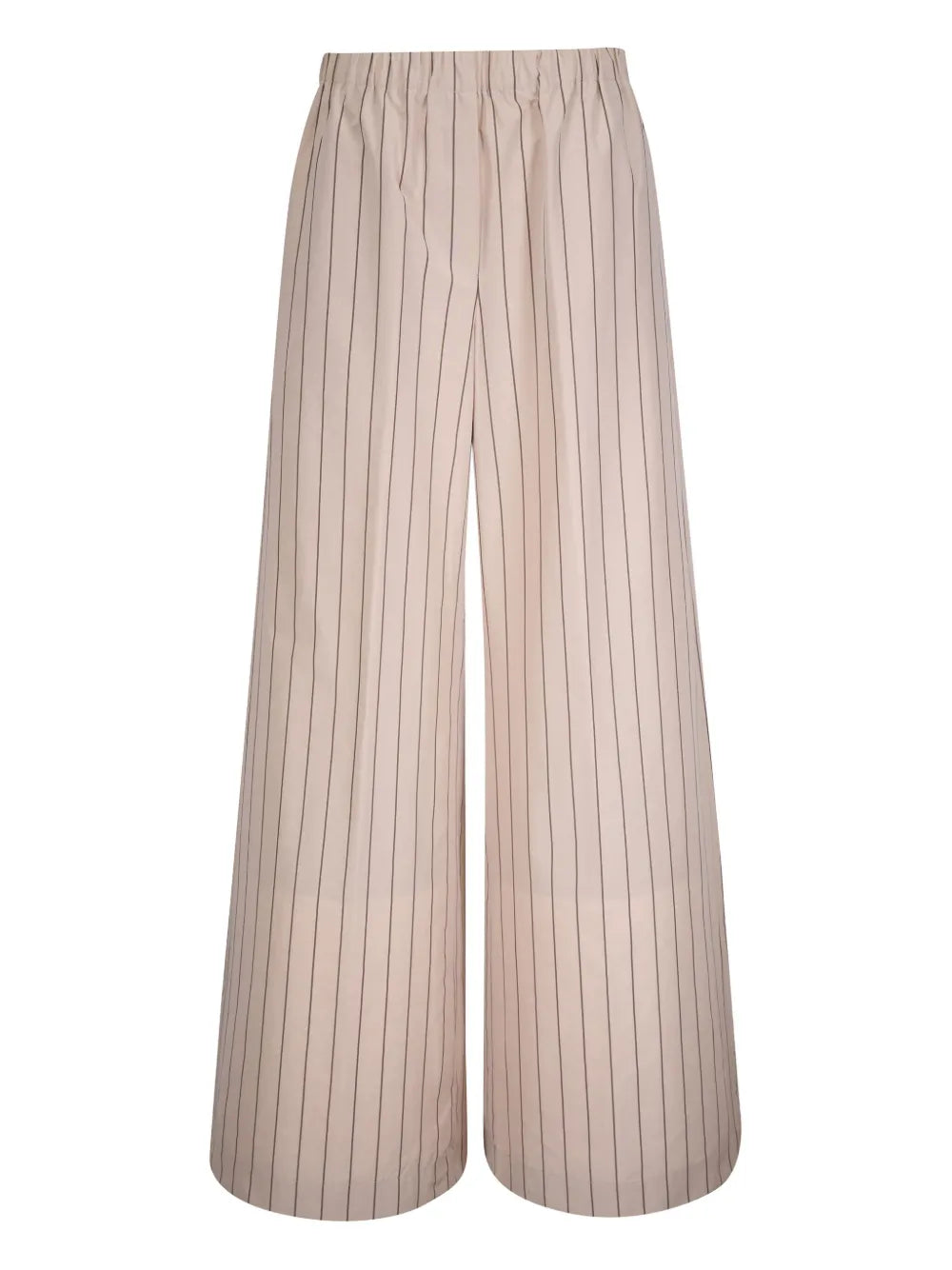 Striped Wide-Leg Trousers