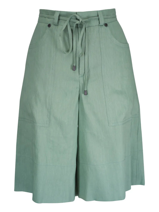 Ramina Wide-Leg Tailored Shorts