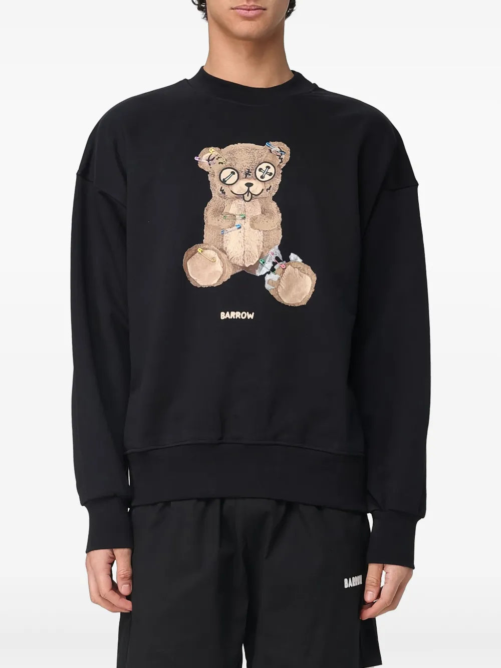 Teddy-Print Sweatshirt