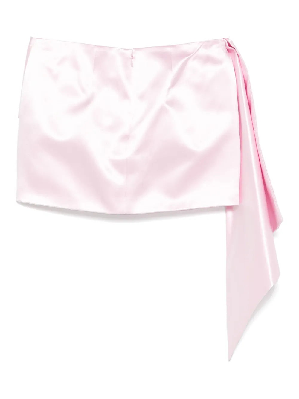 Draped Mini Skirt
