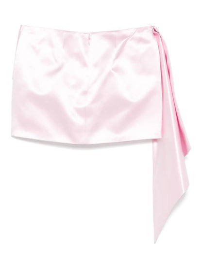 Draped Mini Skirt