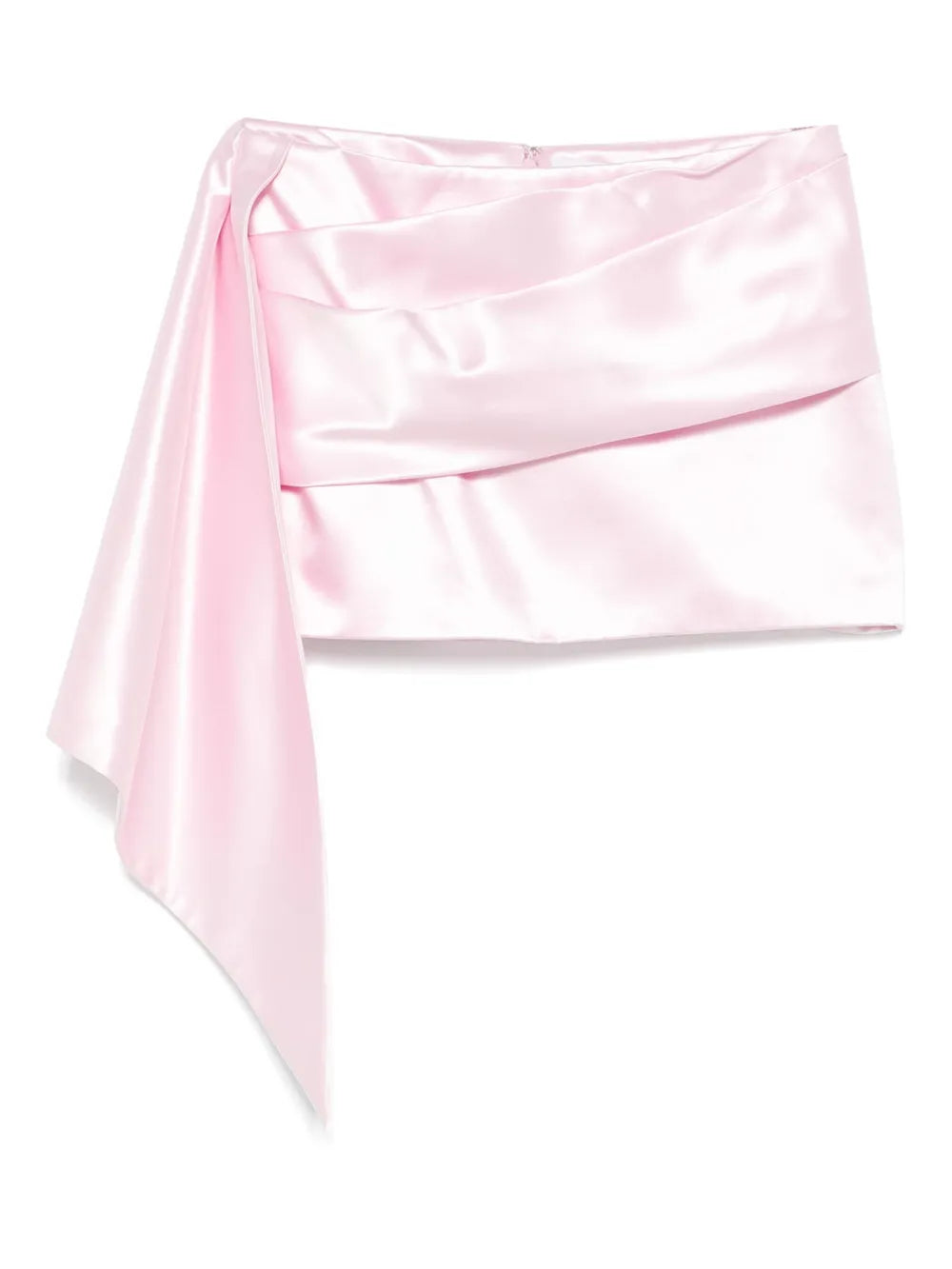 Draped Mini Skirt
