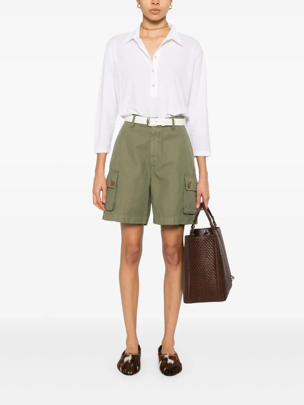 Cotton Polo Top