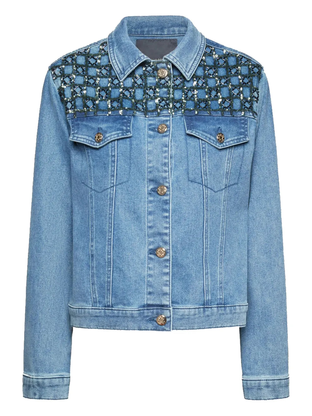 Embroidered Denim Jacket