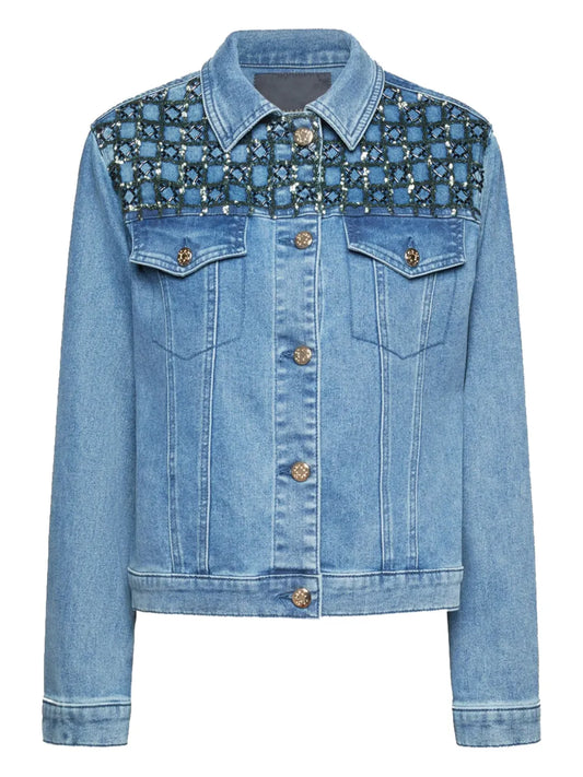 Embroidered Denim Jacket