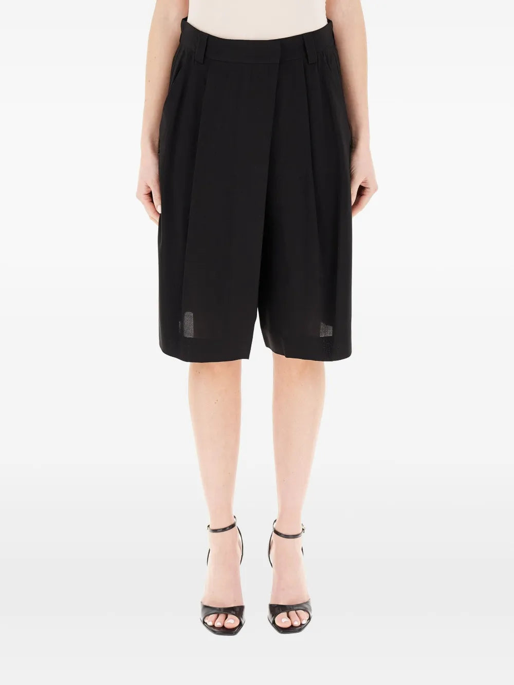 Pleated Shorts