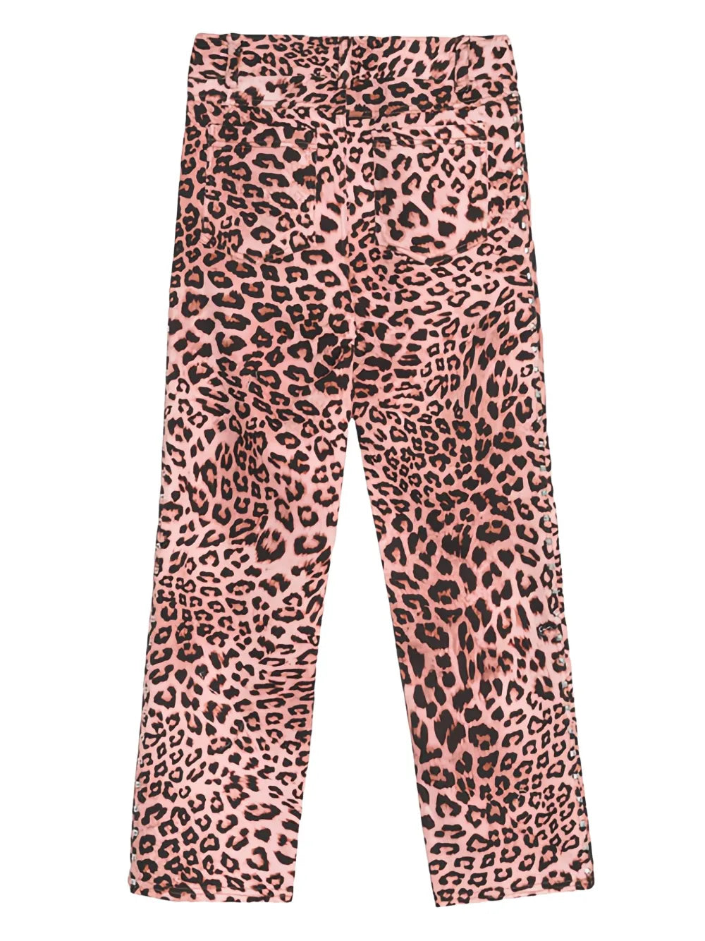 Animal-Print Jeans