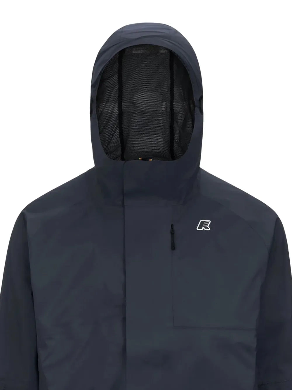 Logo-Embroidered Hooded Jacket
