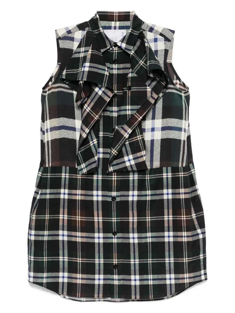 Checked Mini Dress