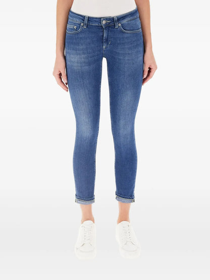 Logo-Patch Jeans