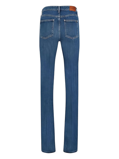 Logo-Patch Jeans