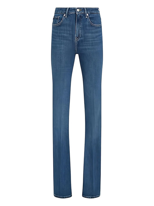 Logo-Patch Jeans