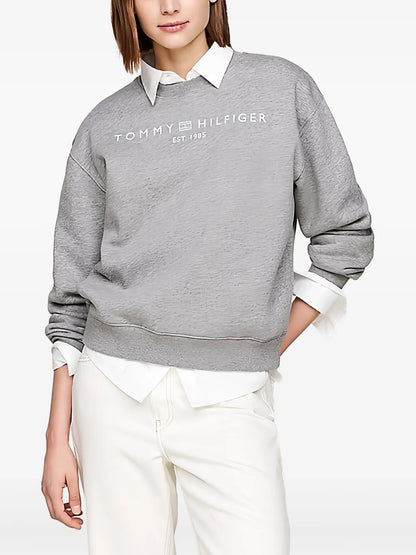 Logo-Chest Crew-Neck Sweatshirt