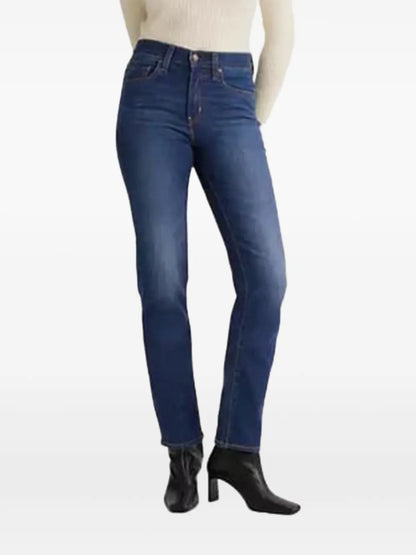 724 High-Rise Straight Jeans
