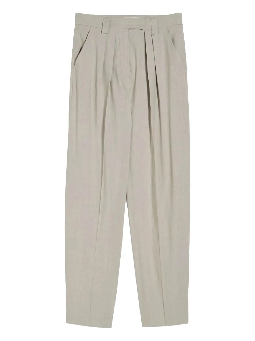 Linen-Blend Trousers